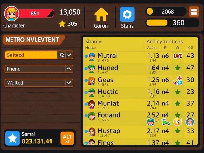 Mumbai Metro Dash achievement statistics